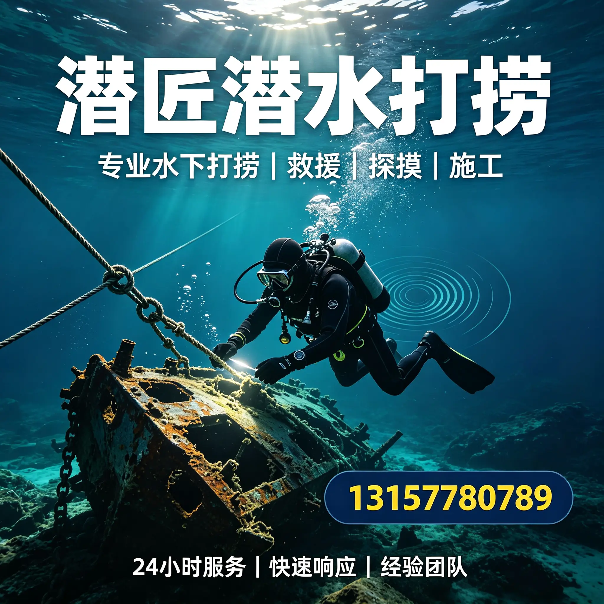 滨州水下打捞作业服务产品